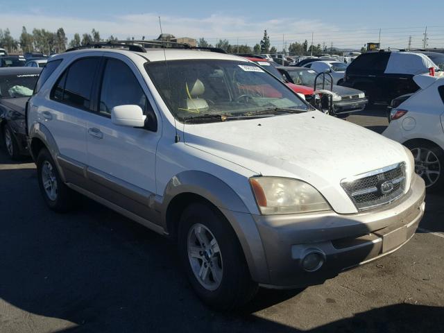 KNDJC733335121686 - 2003 KIA SORENTO EX WHITE photo 1