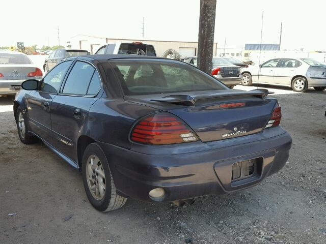 1G2NE52F84M676527 - 2004 PONTIAC GRAND AM S ლურჯი ფოტო 3