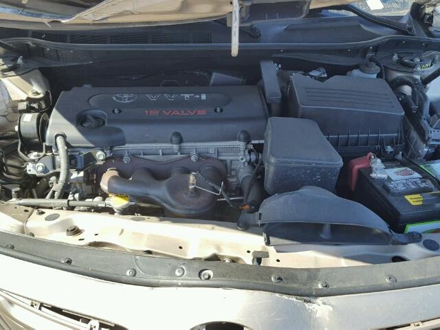 4T4BE46K39R059688 - 2009 TOYOTA CAMRY BASE BEIGE photo 7