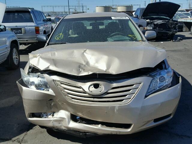 4T4BE46K39R059688 - 2009 TOYOTA CAMRY BASE BEIGE photo 9