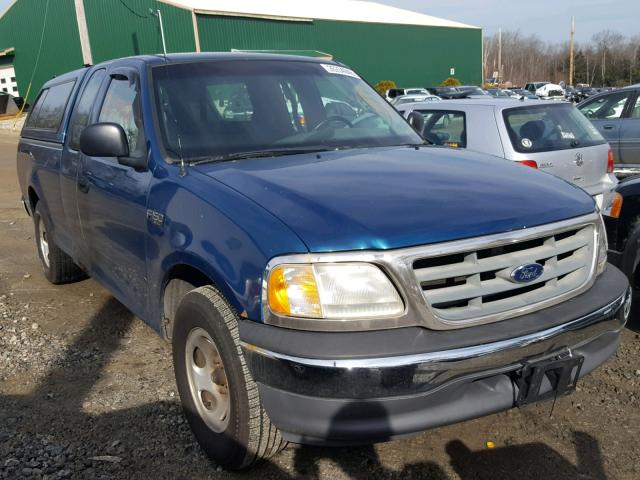 1FTZX1721YNB67286 - 2000 FORD F150 BLUE photo 1