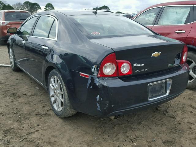1G1ZE5E00AF245113 - 2010 CHEVROLET MALIBU LTZ BLACK photo 3