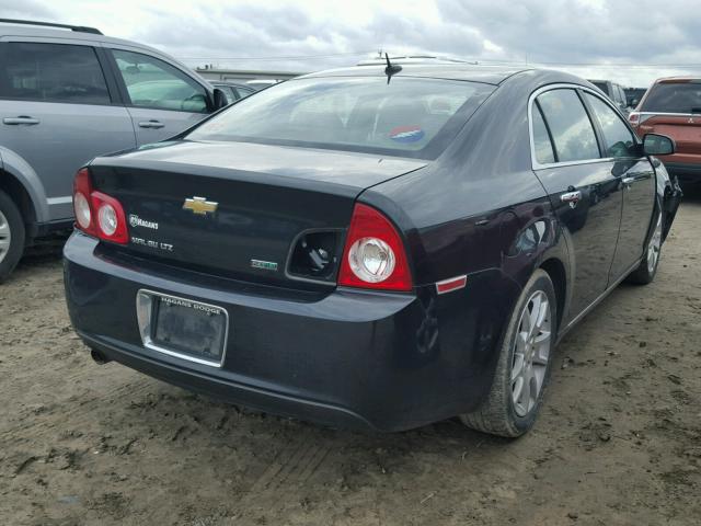 1G1ZE5E00AF245113 - 2010 CHEVROLET MALIBU LTZ BLACK photo 4
