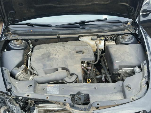 1G1ZE5E00AF245113 - 2010 CHEVROLET MALIBU LTZ BLACK photo 7