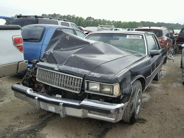 1G1BN47H0GY133469 - 1986 CHEVROLET CAPRICE CL BLUE photo 2