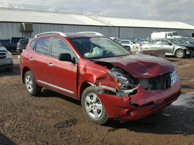 JN8AS5MTXEW613929 - 2014 NISSAN ROGUE SELE RED photo 1