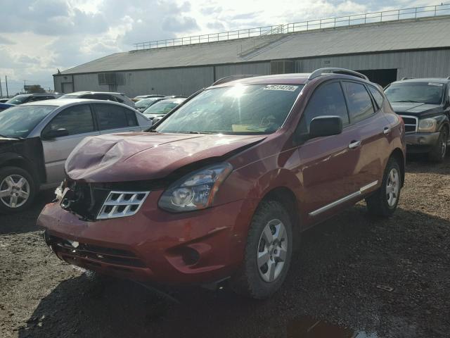 JN8AS5MTXEW613929 - 2014 NISSAN ROGUE SELE RED photo 2