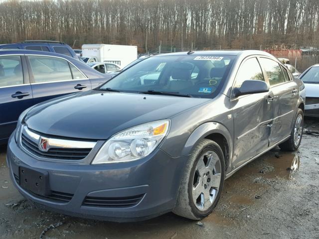 1G8ZS57N48F161194 - 2008 SATURN AURA XE GRAY photo 2