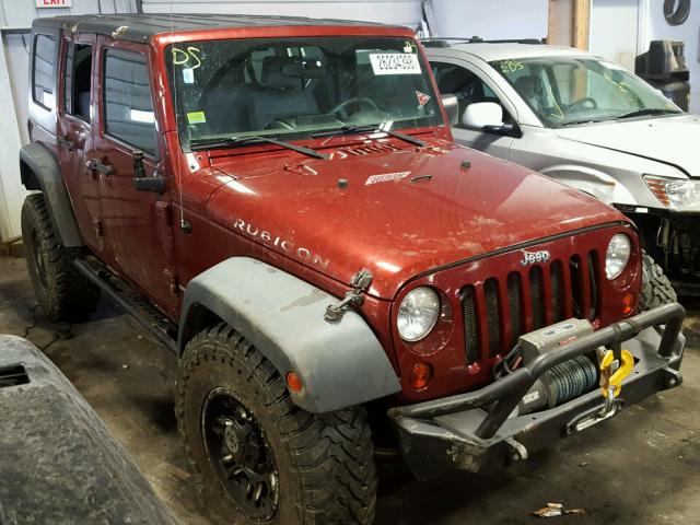 1J8GA69119L706733 - 2009 JEEP WRANGLER U RED photo 1