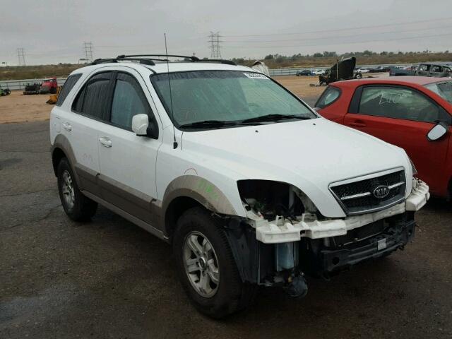 KNDJC733235119167 - 2003 KIA SORENTO EX WHITE photo 1