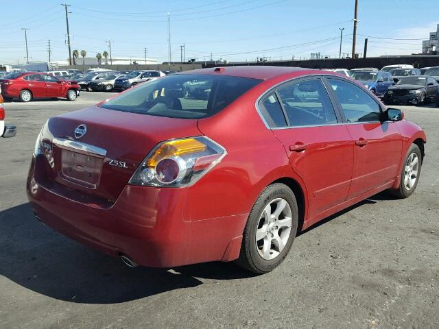 1N4AL21E28N506645 - 2008 NISSAN ALTIMA 2.5 RED photo 4