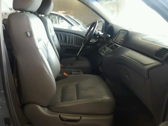 5FNRL38787B026777 - 2007 HONDA ODYSSEY EX BLUE photo 5