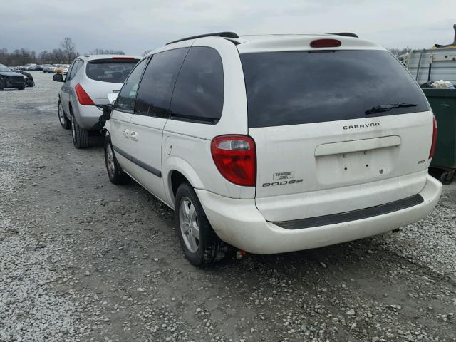 1D4GP45R07B237260 - 2007 DODGE CARAVAN SX WHITE photo 3