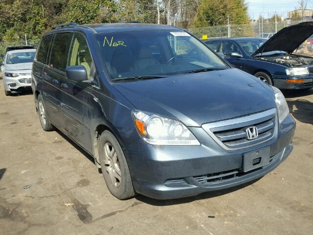 5FNRL38606B050092 - 2006 HONDA ODYSSEY EX SILVER photo 1