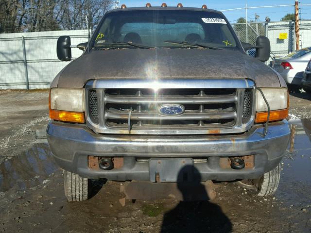 1FTWX33F8XEE84486 - 1999 FORD F350 SUPER GRAY photo 9