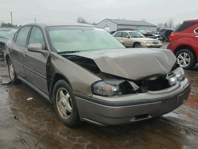 2G1WF52E639214329 - 2003 CHEVROLET IMPALA TAN photo 1