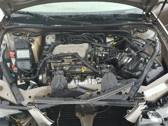 2G1WF52E639214329 - 2003 CHEVROLET IMPALA TAN photo 7