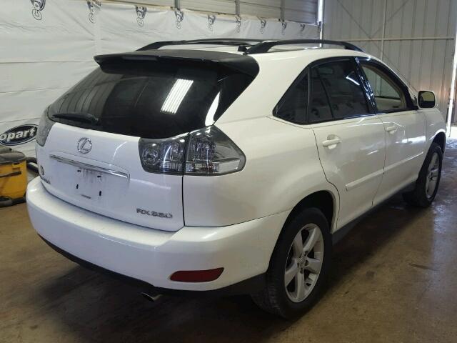 JTJHA31U640046731 - 2004 LEXUS RX 330 WHITE photo 4