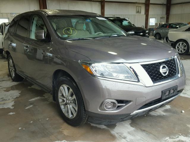 5N1AR2MN2EC728545 - 2014 NISSAN PATHFINDER SILVER photo 1