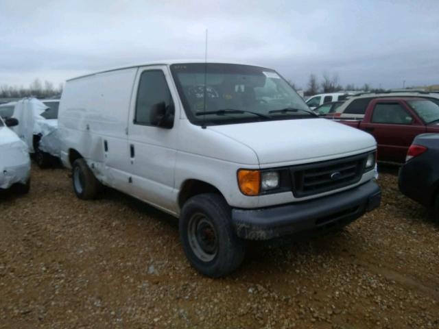 1FTNE24W67DA06146 - 2007 FORD ECONOLINE WHITE photo 1