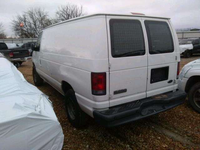 1FTNE24W67DA06146 - 2007 FORD ECONOLINE WHITE photo 3