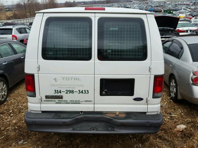 1FTNE24W67DA06146 - 2007 FORD ECONOLINE WHITE photo 6