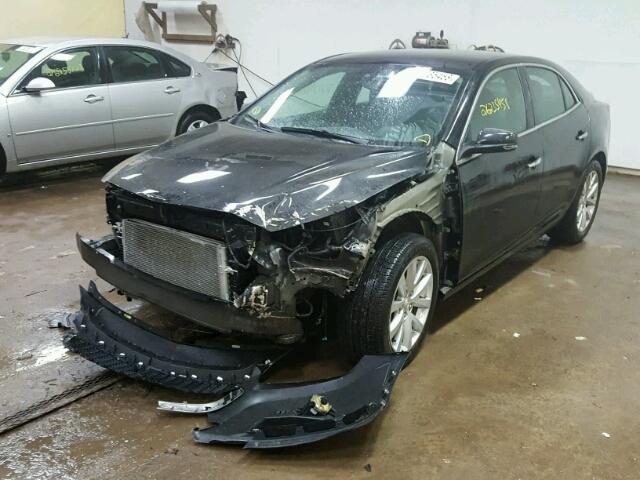 1G11E5SA3GU121934 - 2016 CHEVROLET MALIBU LIM შავი ფოტო 2