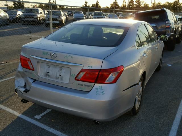 JTHBJ46G882238808 - 2008 LEXUS ES 350 SILVER photo 4