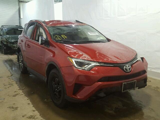 JTMBFREV3GJ067261 - 2016 TOYOTA RAV4 LE RED photo 1