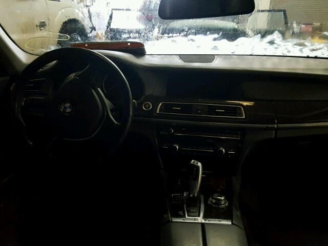 WBAKA83589CY33470 - 2009 BMW 750 I BLACK photo 9