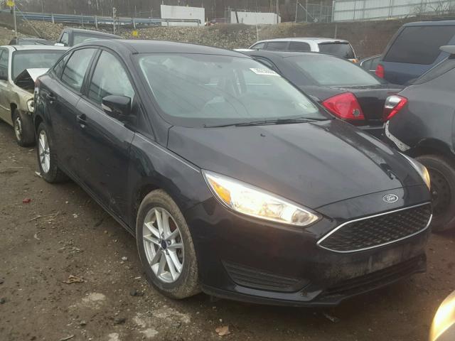 1FADP3F21GL393965 - 2016 FORD FOCUS SE BLACK photo 1