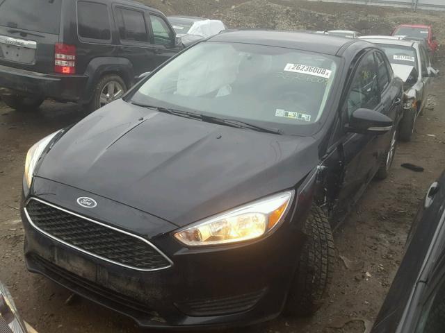 1FADP3F21GL393965 - 2016 FORD FOCUS SE BLACK photo 2