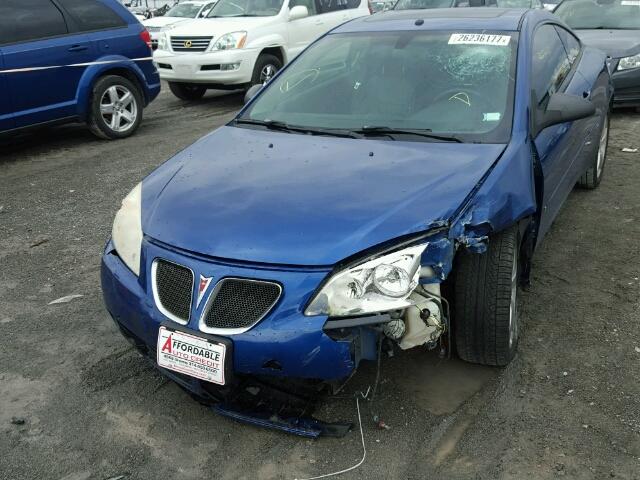 1G27M151564266400 - 2006 PONTIAC G6 GTP BLUE photo 2