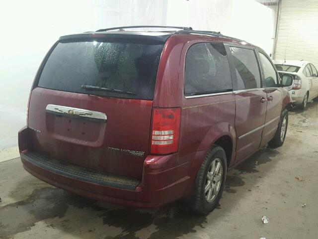 2A4RR5D16AR454798 - 2010 CHRYSLER TOWN & COU RED photo 4