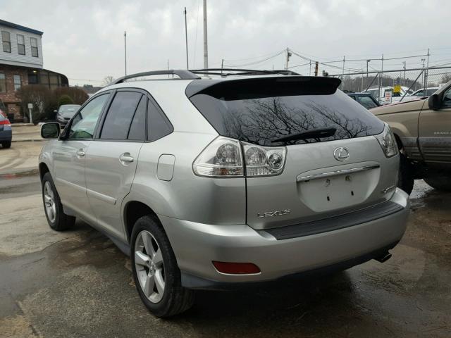 2T2HA31U36C104866 - 2006 LEXUS RX 330 SILVER photo 3