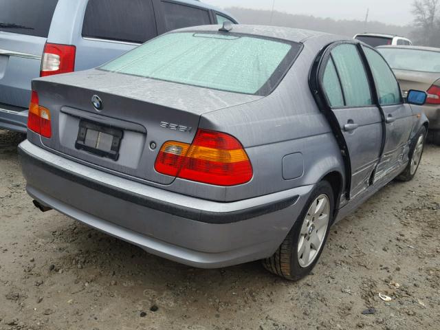 WBAEV33484KR31067 - 2004 BMW 325 I BLUE photo 4