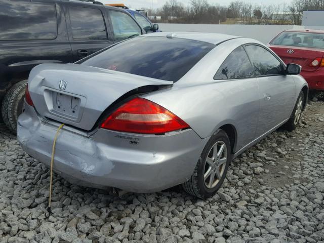 1HGCM82664A013192 - 2004 HONDA ACCORD EX SILVER photo 4