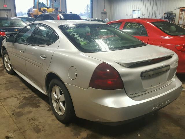 2G2WP552861245322 - 2006 PONTIAC GRAND PRIX Gümüş foto 3