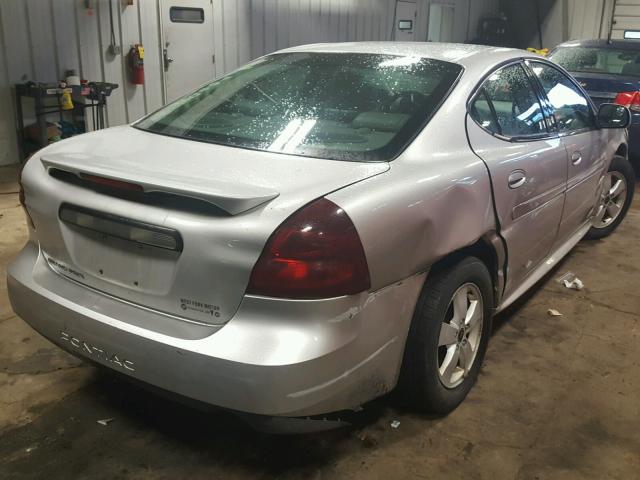 2G2WP552861245322 - 2006 PONTIAC GRAND PRIX Gümüş foto 4