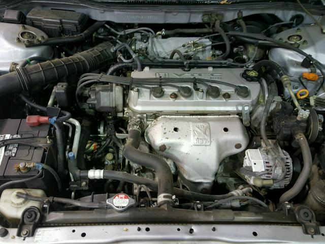 1HGCG56642A126040 - 2002 HONDA ACCORD EX SILVER photo 7