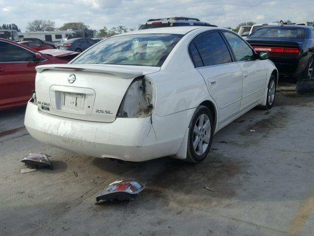 1N4AL11E84C121395 - 2004 NISSAN ALTIMA BAS WHITE photo 4