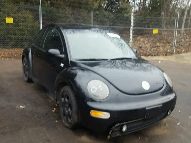 3VWCK21C93M411486 - 2003 VOLKSWAGEN NEW BEETLE BLACK photo 1