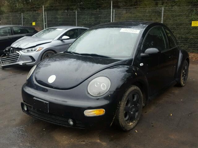 3VWCK21C93M411486 - 2003 VOLKSWAGEN NEW BEETLE 黑色 照片 2