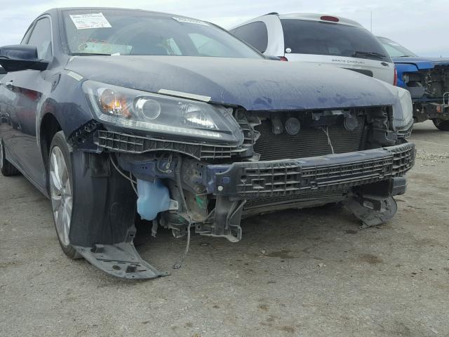 1HGCR2F79DA140701 - 2013 HONDA ACCORD EX BLUE photo 9