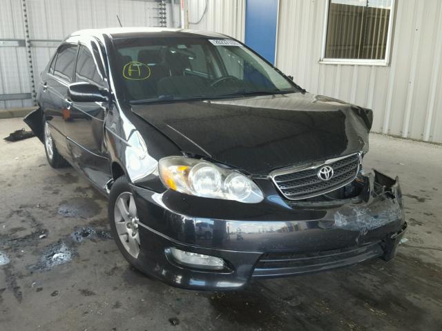 1NXBR32E16Z609815 - 2006 TOYOTA COROLLA CE BLACK photo 1