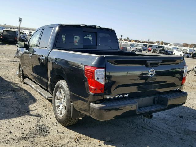 1N6AA1E6XHN510937 - 2017 NISSAN TITAN SV BLACK photo 3