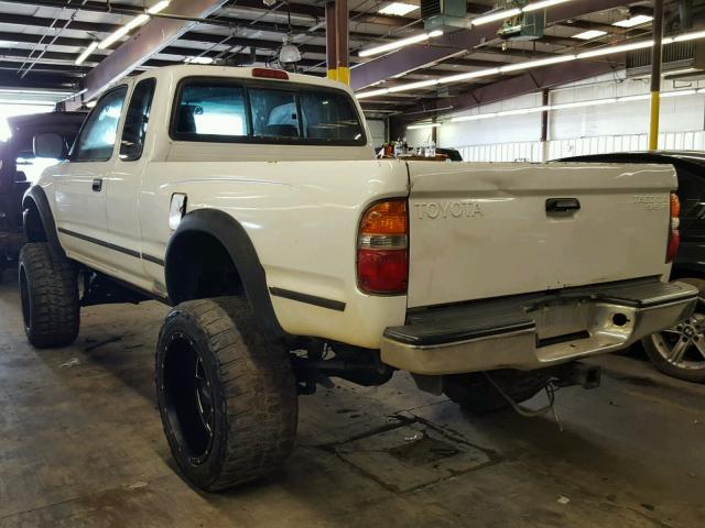 5TEWN72N71Z764961 - 2001 TOYOTA TACOMA XTR WHITE photo 3