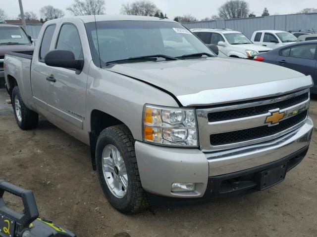 1GCEK19048E182504 - 2008 CHEVROLET SILVERADO BEIGE photo 1