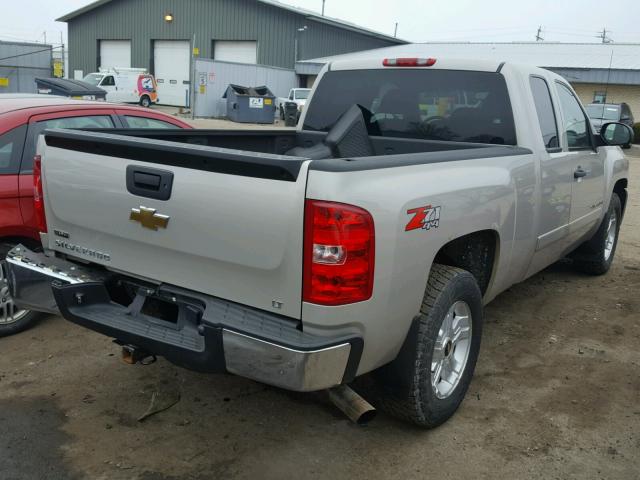 1GCEK19048E182504 - 2008 CHEVROLET SILVERADO BEIGE photo 4