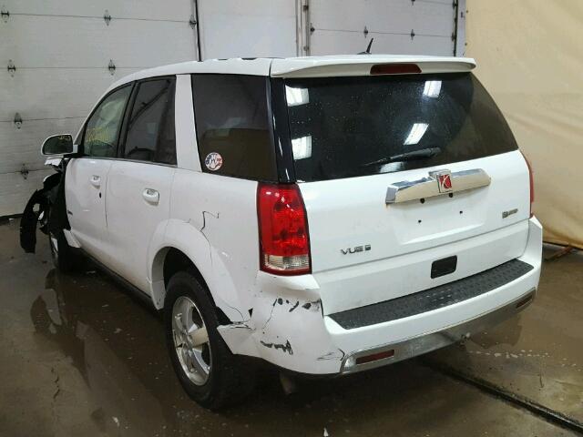 5GZCZ33Z47S851147 - 2007 SATURN VUE HYBRID WHITE photo 3